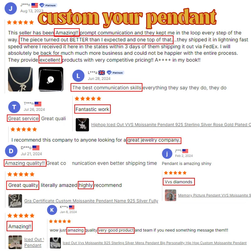 GRA Hip Hop Spot Goods Lion Pendant Men 925 Sterling Silver Fully Iced Out Moissanite Pendant