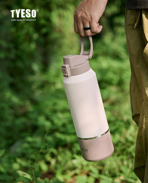 Tyeso Large Capacity Insulated Water Bottle Portable Travel Mug with